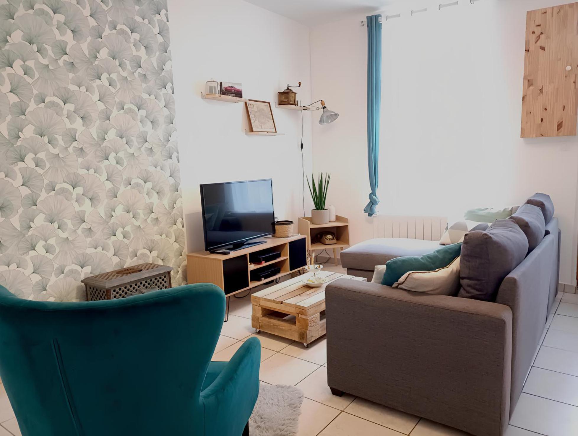 L'Artistique, 4 Lits, 2 Chambres, Stationnement Gratuit, Spacieux, Atypique Amiens Luaran gambar