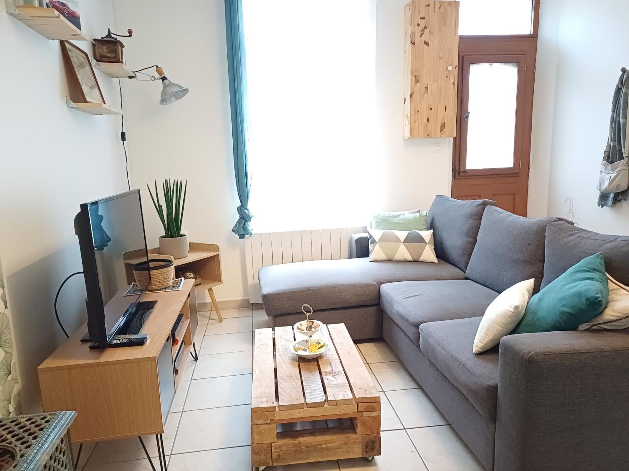 L'Artistique, 4 Lits, 2 Chambres, Stationnement Gratuit, Spacieux, Atypique Amiens Luaran gambar