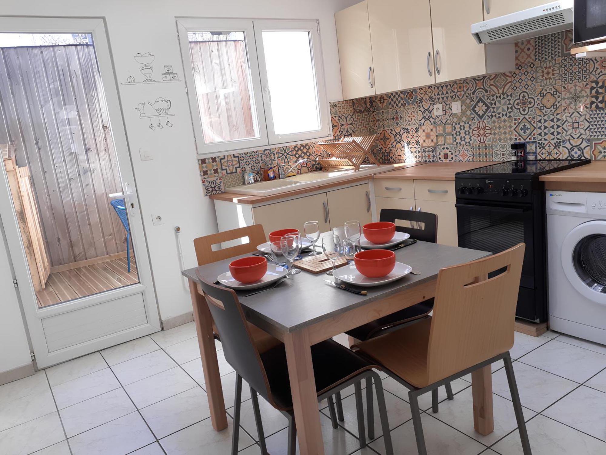 L'Artistique, 4 Lits, 2 Chambres, Stationnement Gratuit, Spacieux, Atypique Amiens Luaran gambar