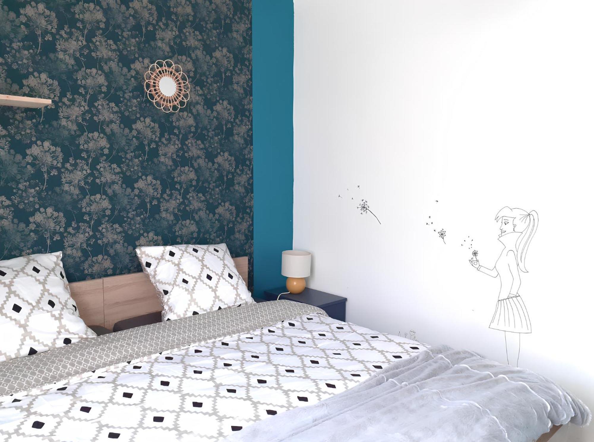 L'Artistique, 4 Lits, 2 Chambres, Stationnement Gratuit, Spacieux, Atypique Amiens Luaran gambar
